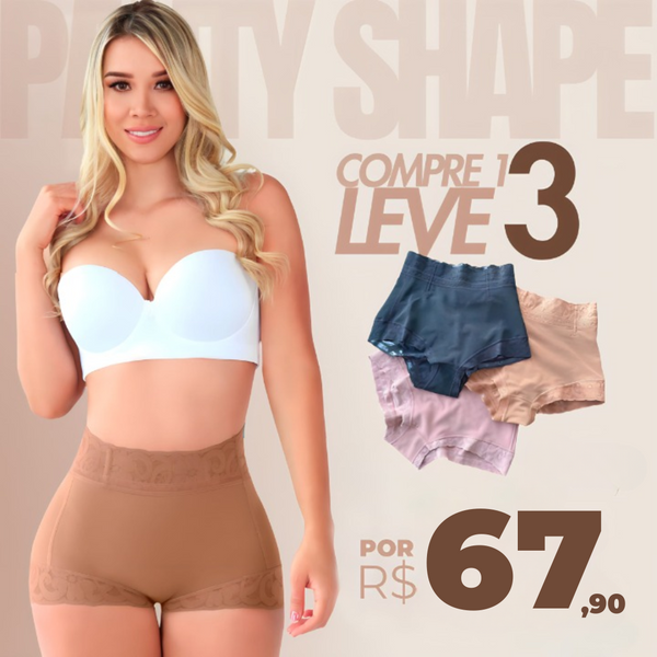 (Compre 1 Leve 3) PANTY SHAPER - Calcinha Levanta Bumbum